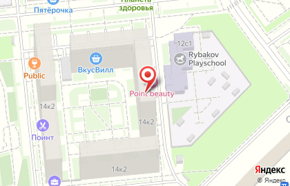 Кондитерская The Pancho Factory на Саларьевской улице на карте