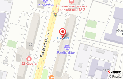 Салон мебели Олива в Орджоникидзевском районе на карте
