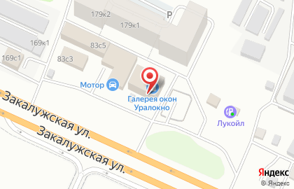 Магазин аккумуляторов официальный представитель Tyumen Battery на Закалужской улице на карте