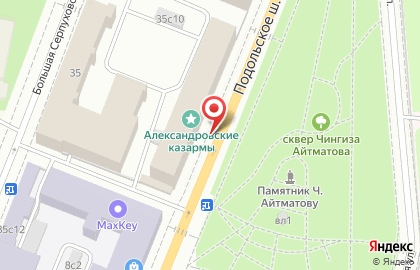 Банк Москвы Отделение Даниловское на карте