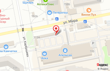 Цветочный магазин в Тольятти на карте
