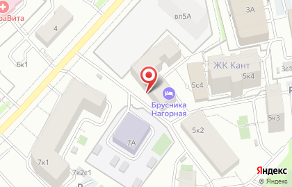 ООО Техноресурс на Нагорной улице на карте