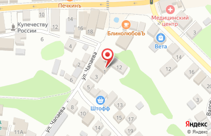 Салон красоты Ажур в Нижнем Новгороде на карте