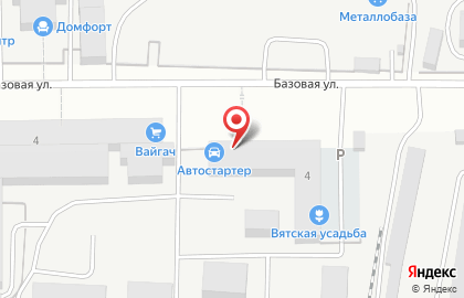 Аврора Плюс на Базовой улице на карте