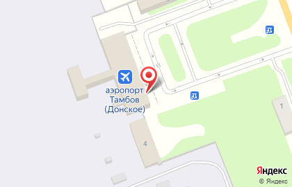Аэропорт Тамбов в Тамбове на карте