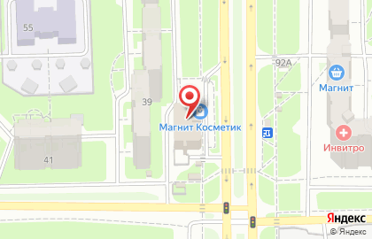Салон красоты Кудесница на проспекте Вячеслава Клыкова на карте
