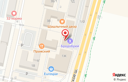 Школа хореографии Балетта в Калининграде на карте