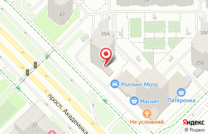 ООО Материальный мир на улице Чкалова на карте