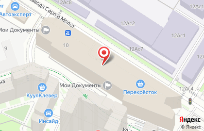 Территориальный отдел по Восточному и Юго-Восточному административному округу на карте