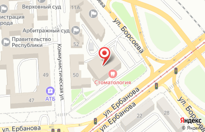 Компания РосКварц на улице Ербанова на карте