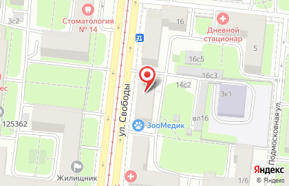 Магазин строительных материалов Строймаг в Покровском-Стрешнево на карте