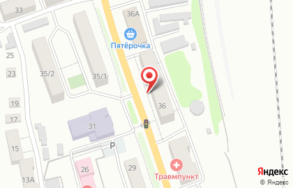 Магазин автотоваров Автомобилист на Вокзальной улице на карте