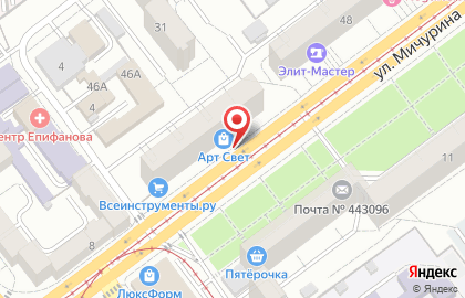 Prestige на улице Мичурина на карте