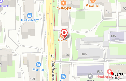 Кафе-кондитерская Лакомка в Свердловском районе на карте