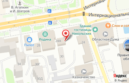 Адвокат Тогушова Любовь Юрьевна на карте