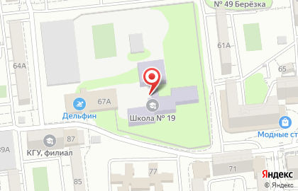 Средняя общеобразовательная школа №19 на улице Героев Десантников на карте