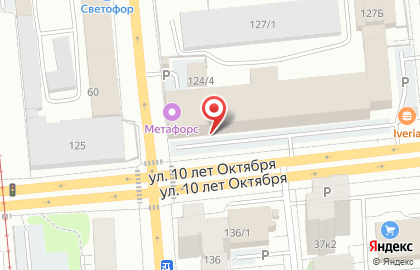 Автосервис Резиновая подкова на карте
