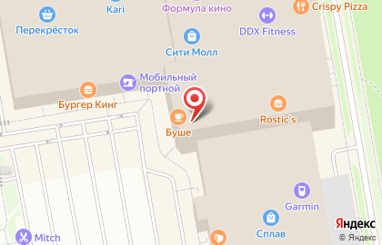 Салон связи МегаФон на Коломяжском проспекте, 17 к 1 на карте