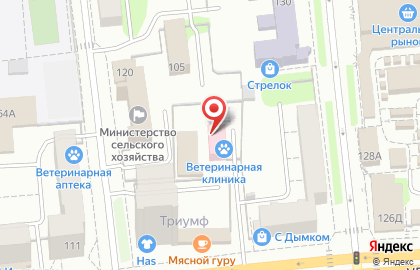 Ветеринарная лечебница Первомайского района на карте