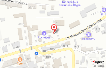 Шиномонтажная мастерская в Буйнакске на карте