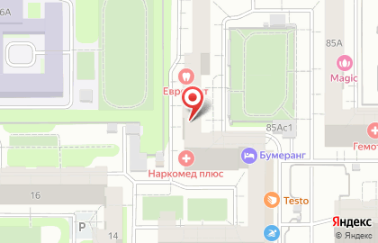 Технодор на карте