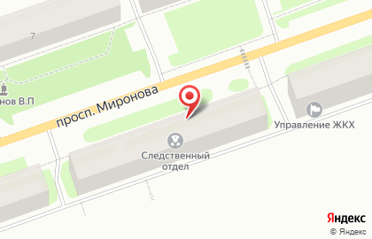 Следственное управление Следственного комитета РФ по Мурманской области в Мурманске на карте