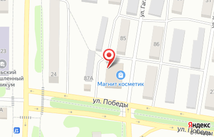 Гипермаркет Магнит в Перми на карте