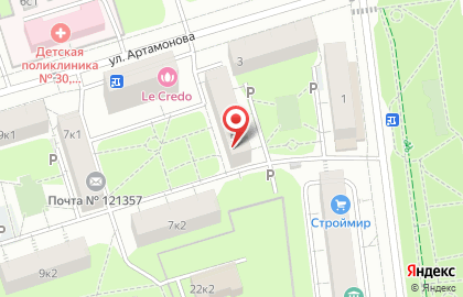Магазин мяса в Москве на карте