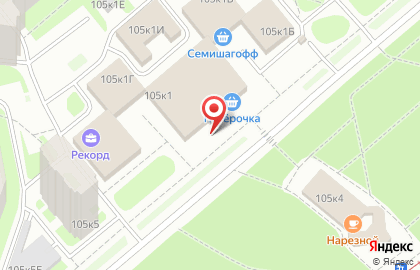 Магазин Союзпечать на проспекте Стачек, 105а к 1 киоск на карте