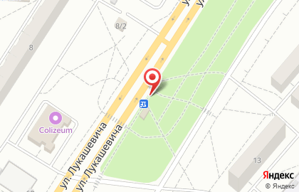 Центр фейерверков Русские Забавы на улице Лукашевича на карте