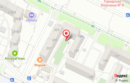ЦБС, Ленинский район на улице Баумана на карте