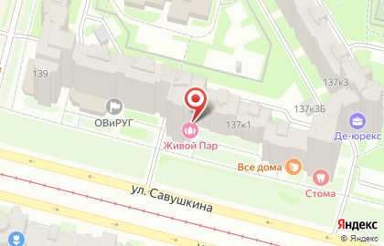 Салон красоты Эгоистка в Приморском районе на карте