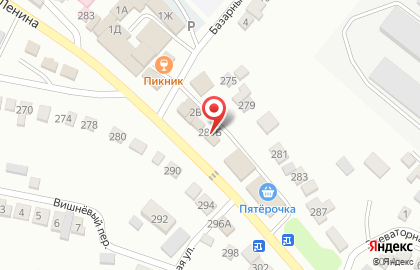 Мясной рай на улице Ленина на карте