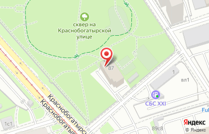 Кофейня ВыпечкинЪ на Краснобогатырской улице на карте