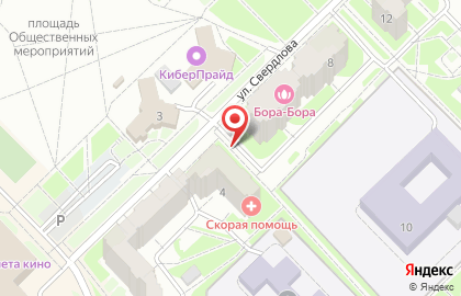 Inter-Пол на карте