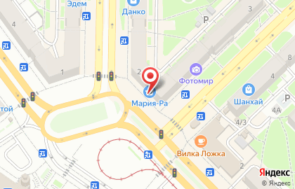 Супермаркет Мария-Ра на проспекте Металлургов на карте