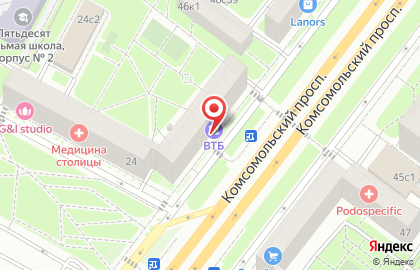 ВТБ Привилегия в Москве на карте