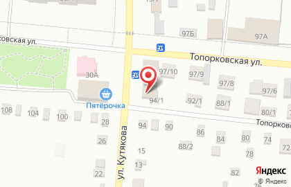 Магазин Красное&Белое на Топорковской улице, 97/10 на карте