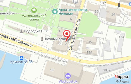 Банкомат ДВБ на площади Петра Великого на карте