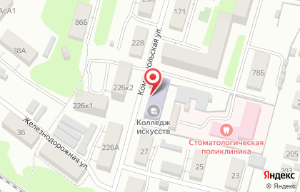 Тульский колледж искусств им. А.С. Даргомыжского в Туле на карте