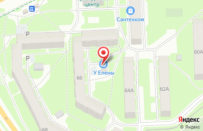 Продуктовый магазин У Елены на Рижском проспекте на карте