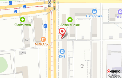Парикмахерская Удача в Орджоникидзевском районе на карте