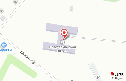 Новотарманская средняя общеобразовательная школа на карте