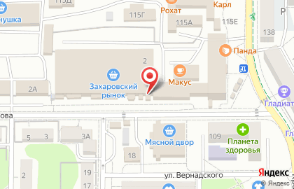 Магазин сантехники и мебели для ванных комнат Мастер на улице Генерал-лейтенанта Захарова на карте