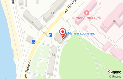 Магазин косметики и бытовой химии Магнит Косметик на улице Ленина на карте