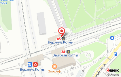 Автомат по продаже кофе Шоколадница на Верхних Котлах на карте