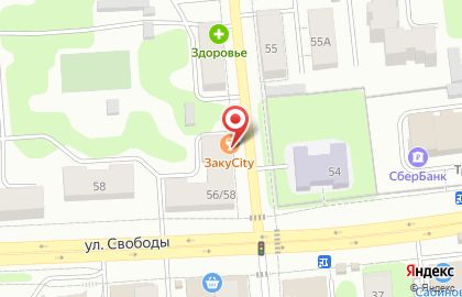 Бар ЗакуCity на карте