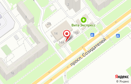 Магазин Мир сухофруктов на проспекте Созидателей на карте