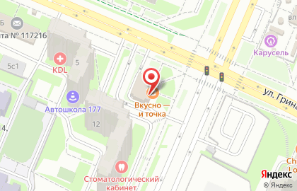 МакАвто на Бульваре Дмитрия Донского на карте