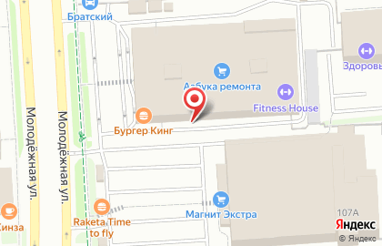 Магазин постельных принадлежностей Соня на Молодёжной улице на карте
